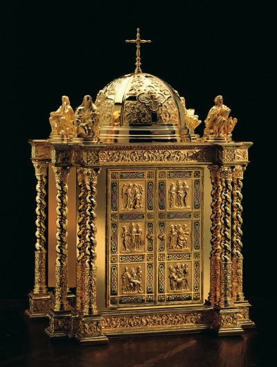 Baroque Tabernacle, Gold Plate All