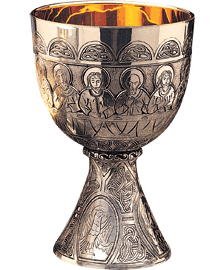 All Gold Plated Chalice, Sterling Cup Gp