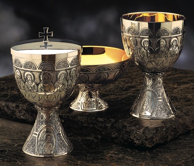 Last Supper Chalice, Inner Cup Ss, Gl