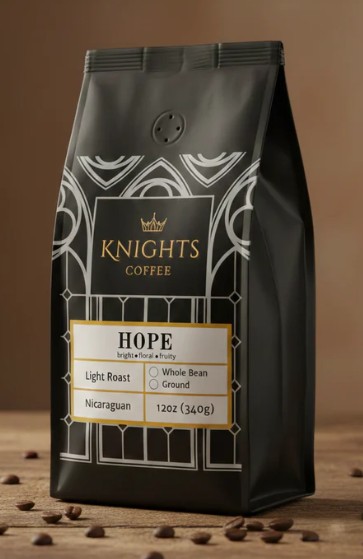 Hope 12oz Whole Bean - Knights Coffee