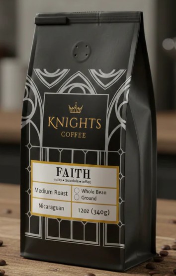 Faith 12oz Whole Bean - Knights Coffee