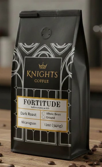 Fortitude 12oz Whole Bean - Knights Coffee
