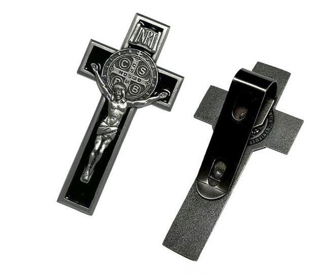 St. Benedict Crucifix Visor Clip