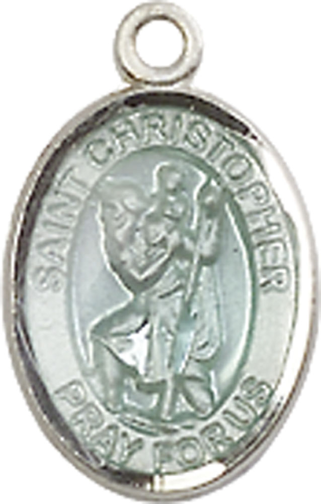 Sterling Silver Saint Christopher Medal