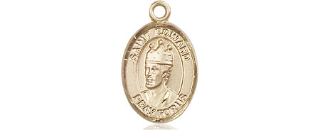 14kt Gold Filled Saint Edward the Confessor Medal