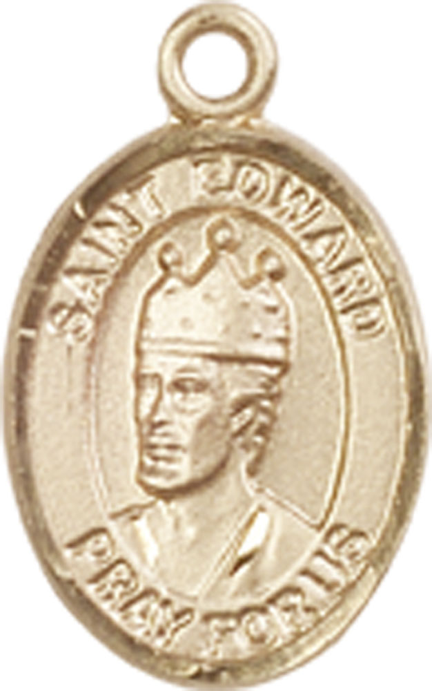 14kt Gold Filled Saint Edward the Confessor Medal