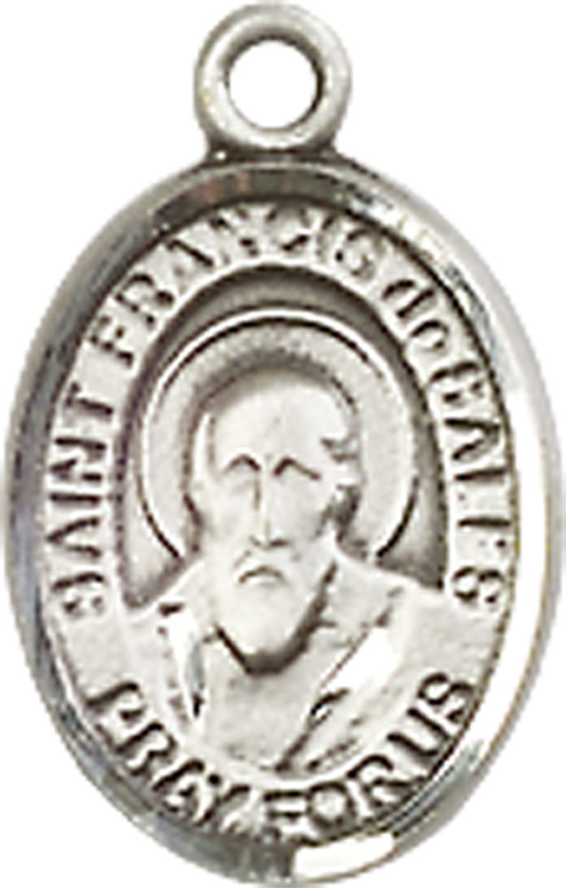 Sterling Silver Saint Francis de Sales Medal