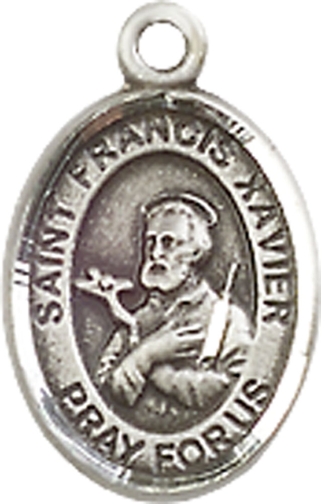 Sterling Silver Saint Francis Xavier Medal