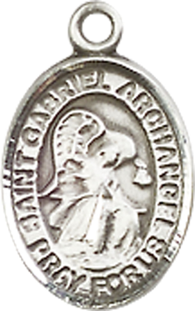 Sterling Silver Saint Gabriel the Archangel Medal