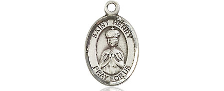 Sterling Silver Saint Henry II Medal