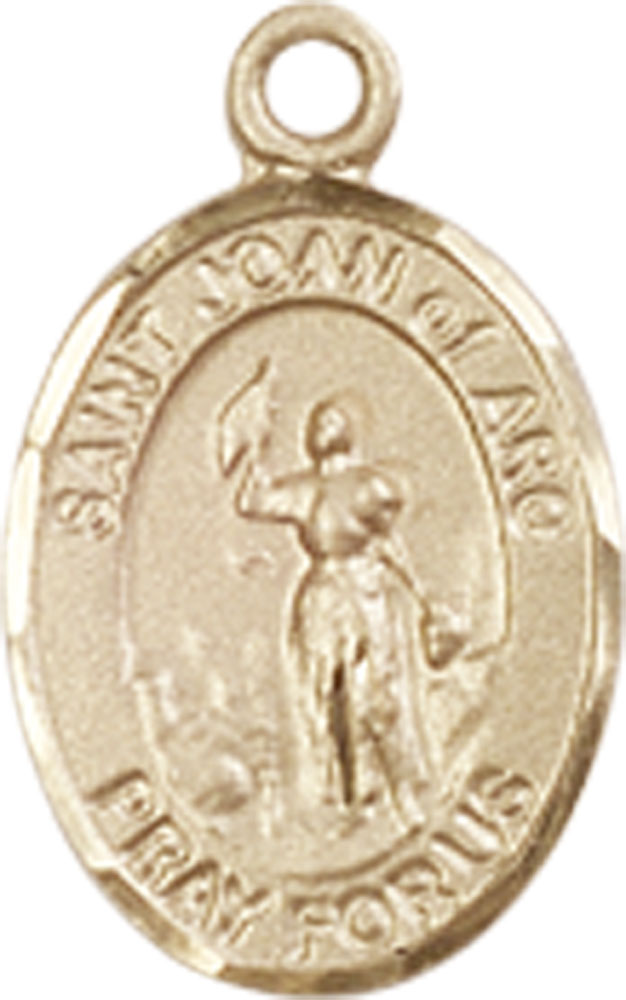 14kt Gold Filled Saint Joan of Arc Medal