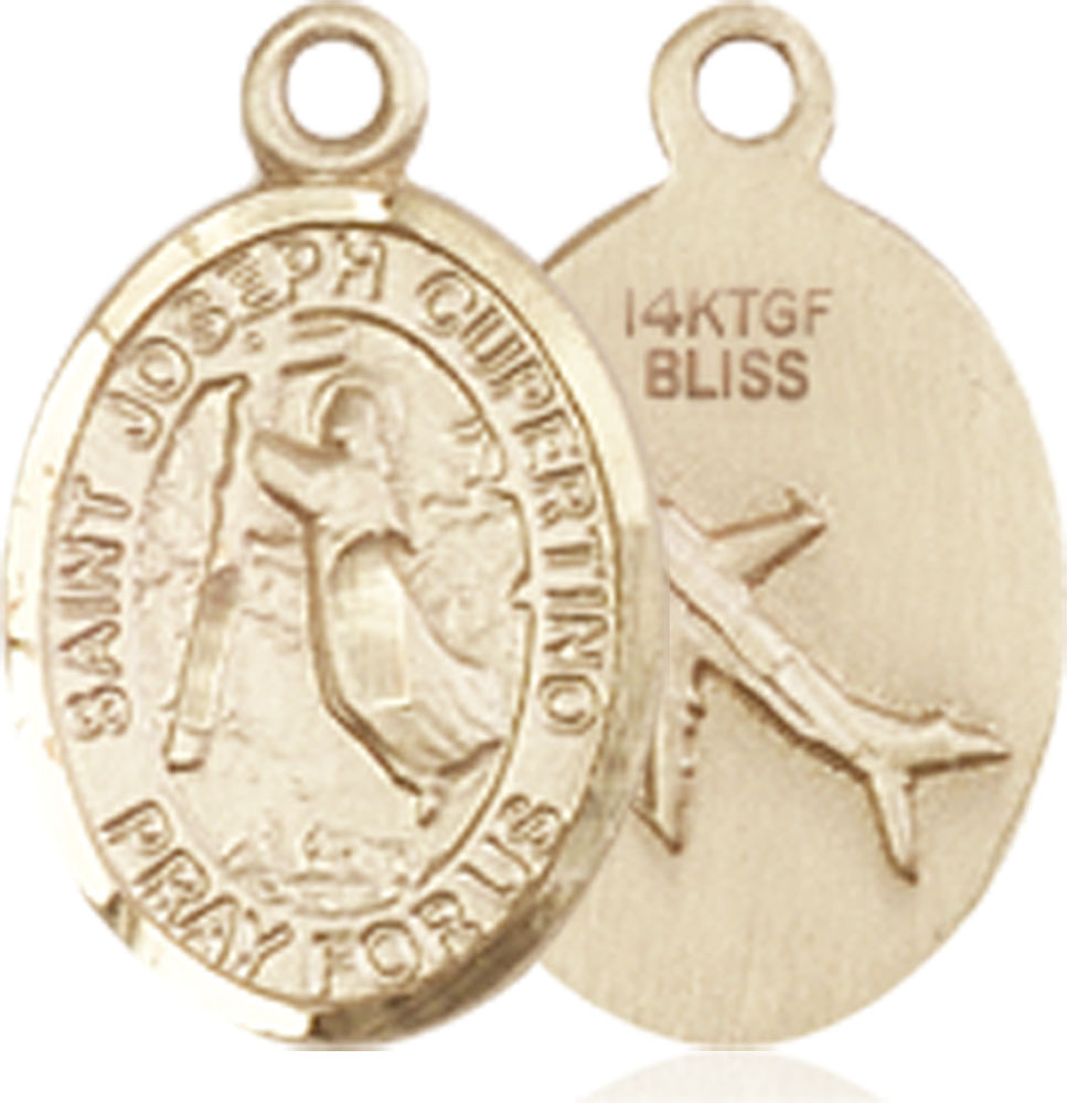 14kt Gold Filled Saint Joseph of Cupertino Medal