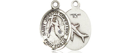Sterling Silver Saint Joseph of Cupertino Medal