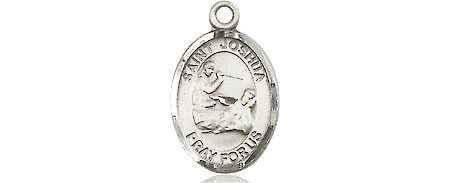 Sterling Silver Saint Joshua Medal