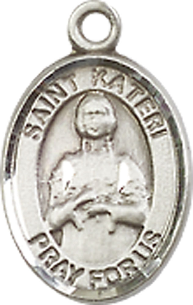 Sterling Silver Saint Kateri Medal