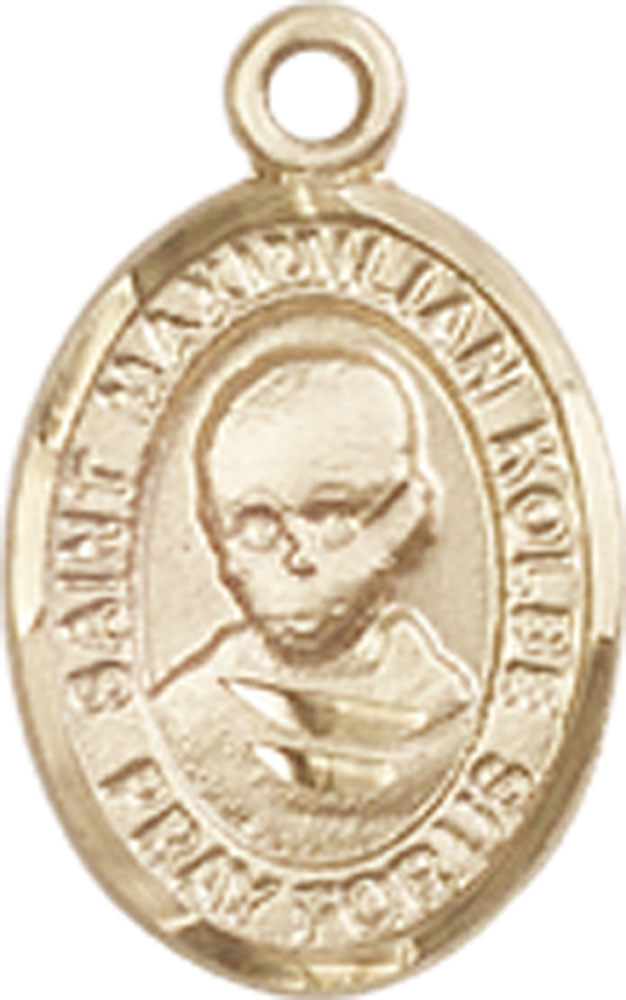 14kt Gold Filled Saint Maximilian Kolbe Medal