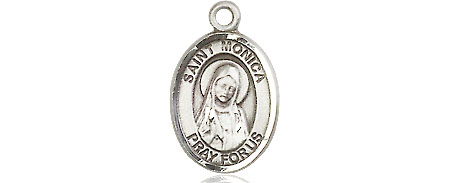 Sterling Silver Saint Monica Medal