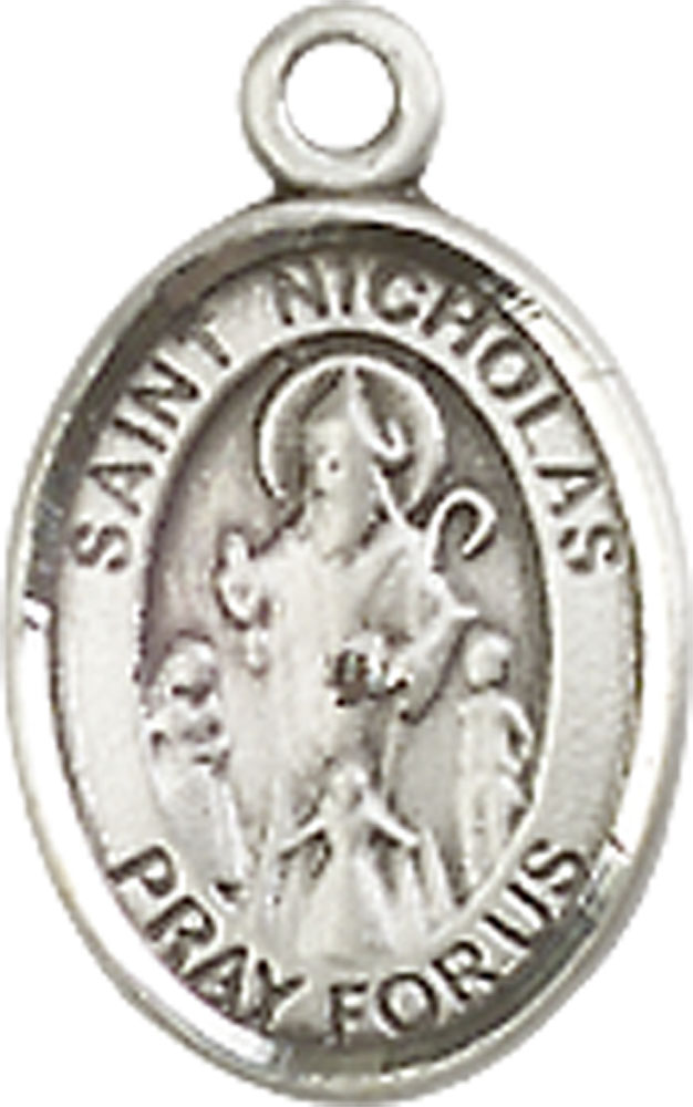 Sterling Silver Saint Nicholas Medal