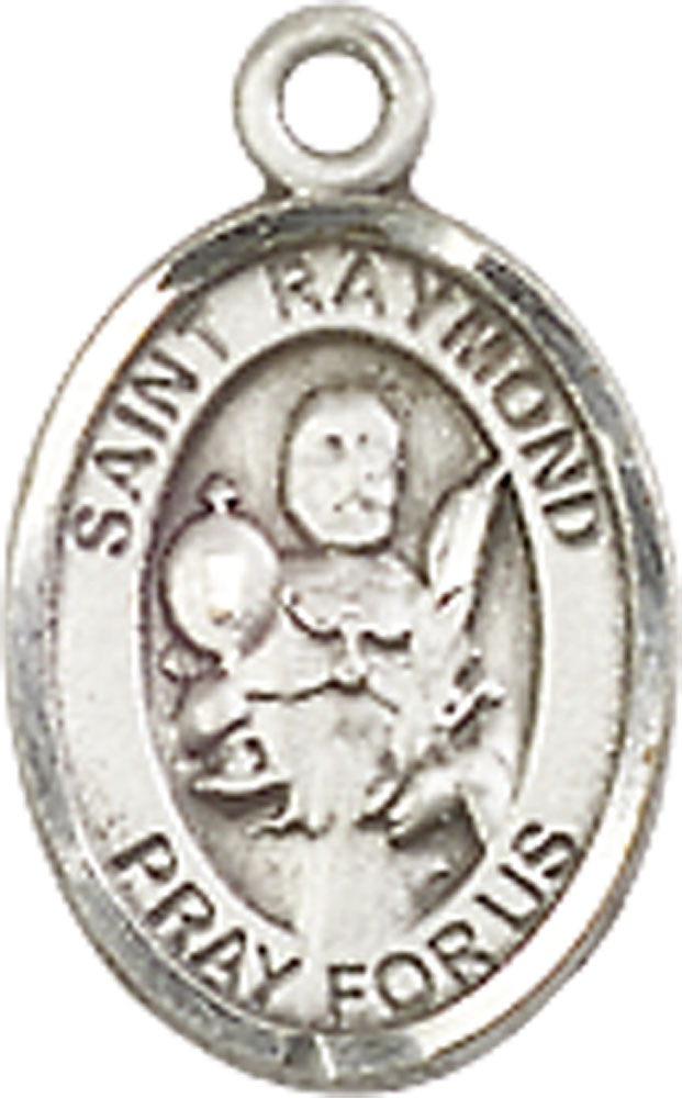 Sterling Silver Saint Raymond Nonnatus Medal