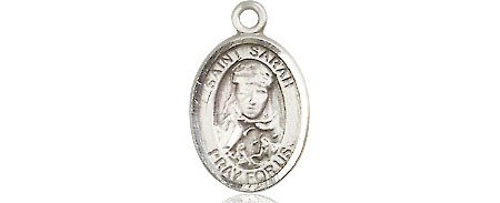 Sterling Silver Saint Sarah Medal