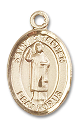 14kt Gold Filled Saint Stephen the Martyr Medal