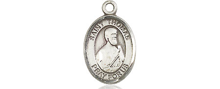 Sterling Silver Saint Thomas the Apostle Medal