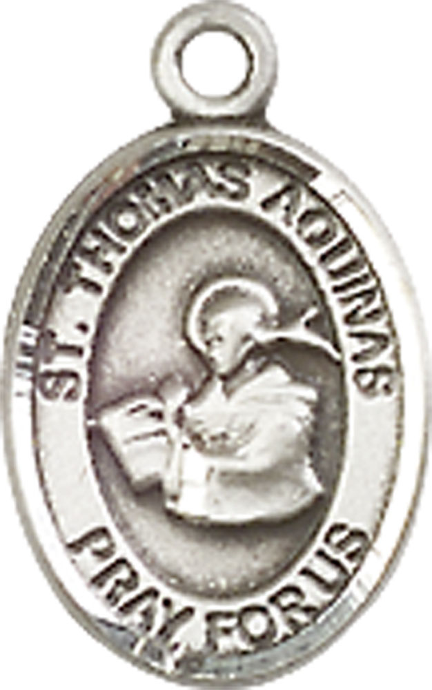 Sterling Silver Saint Thomas Aquinas Medal