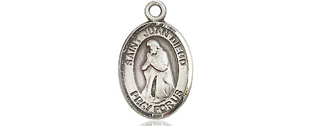 Sterling Silver Saint Juan Diego Medal