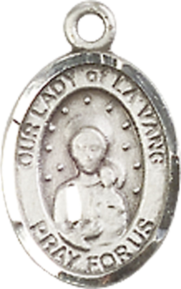 Sterling Silver Our Lady of la Vang Medal