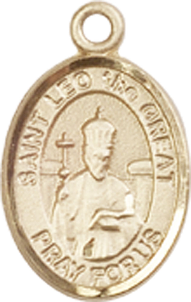 14kt Gold Filled Saint Leo the Great Medal