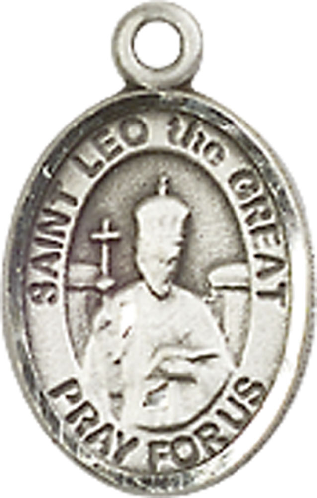 Sterling Silver Saint Leo the Great Medal