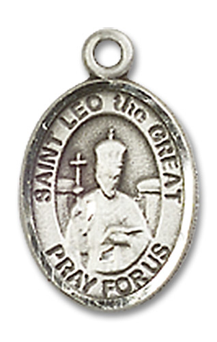 Sterling Silver Saint Leo the Great Medal