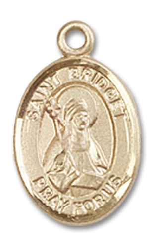 14kt Gold Filled Saint Bridget of Sweden Medal