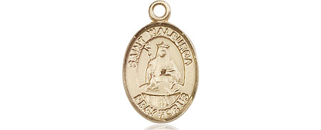 14kt Gold Filled Saint Walburga Medal