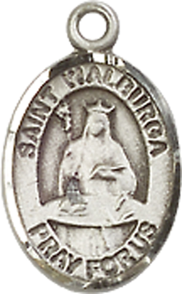 Sterling Silver Saint Walburga Medal