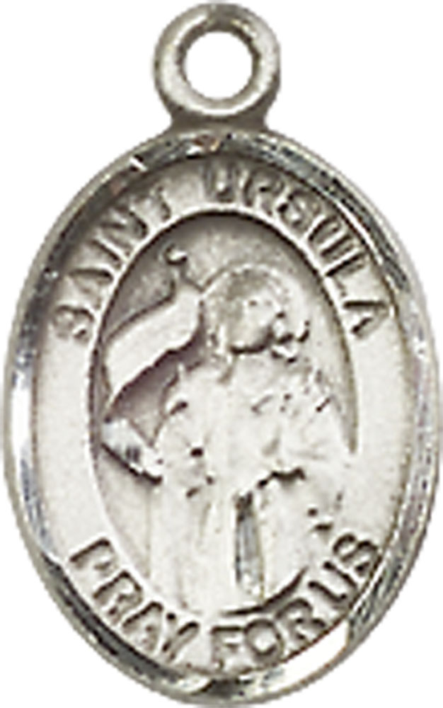 Sterling Silver Saint Ursula Medal