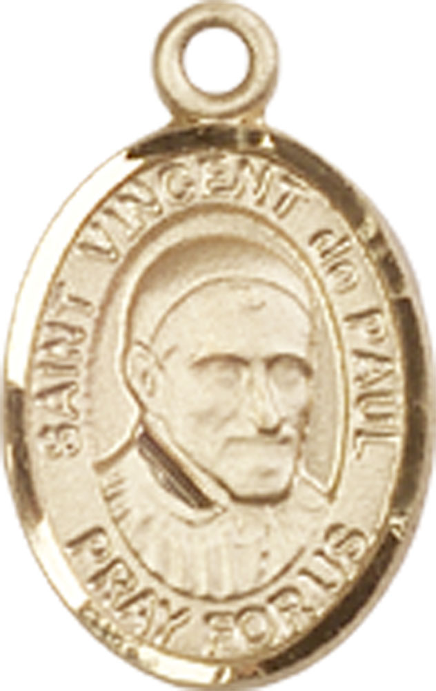 14kt Gold Filled Saint Vincent de Paul Medal