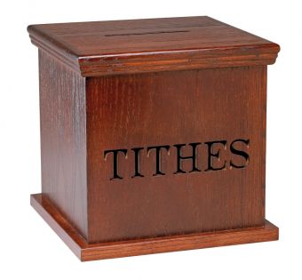 Tithe Box, No Base, With Lettering