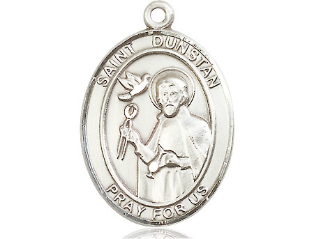 Sterling Silver Saint Dunstan Medal