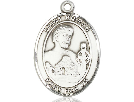 Sterling Silver Saint Kieran Medal
