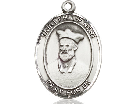 Sterling Silver Saint Philip Neri Medal
