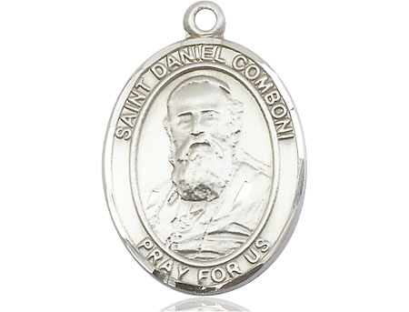 Sterling Silver Saint Daniel Comboni Medal