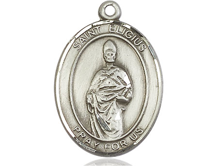 Sterling Silver Saint Eligius Medal