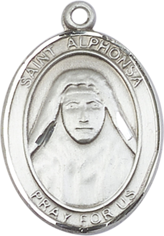 Sterling Silver Saint Alphonsa Medal