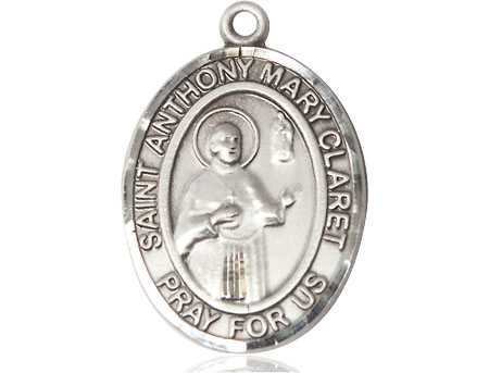 Sterling Silver Saint Anthony Mary Claret Medal
