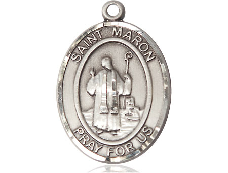 Sterling Silver Saint Maron Medal