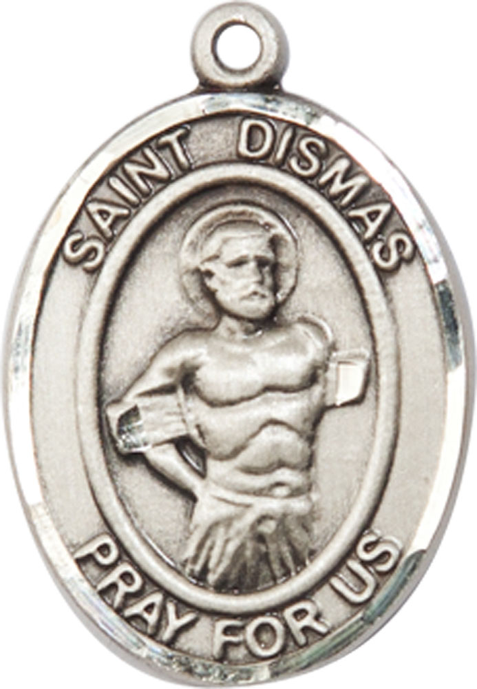 Sterling Silver Saint Dismas Medal
