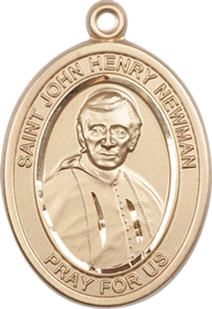 14kt Gold Filled Blessed John Henry Newman Medal