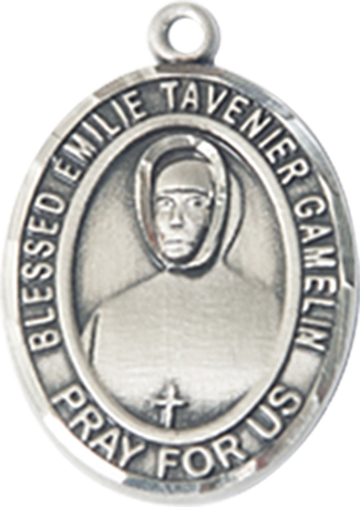 Sterling Silver Blessed Emilie Tavernier Gamelin Medal