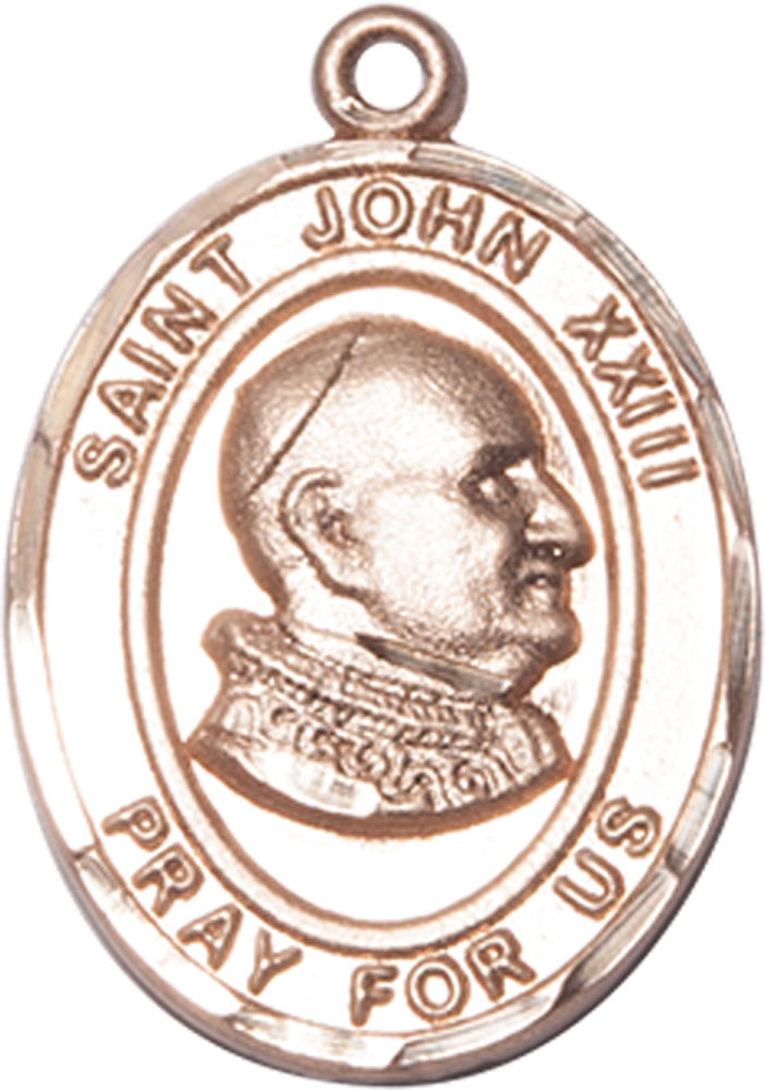 14kt Gold Saint John XXIII Medal